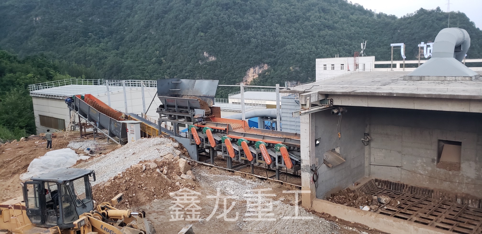 鎢礦泥石分離、洗礦生產(chǎn)線(xiàn)